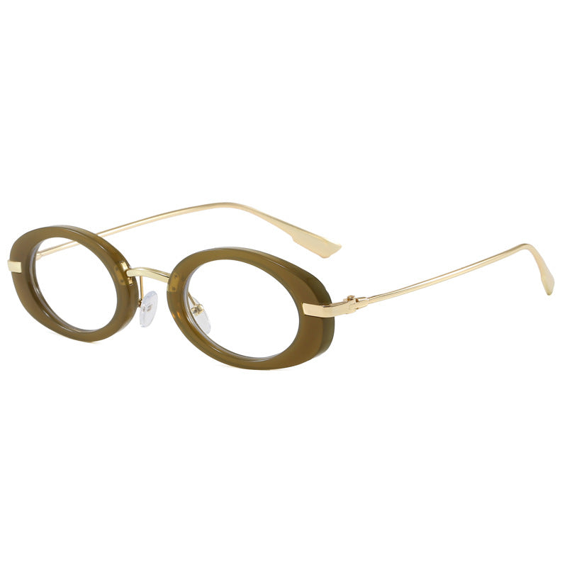 Fashionable glasses with oval frame Kalsten