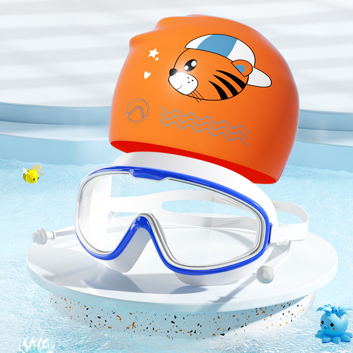 Kids Fun Tiger-Themed Swim Set Kalsten