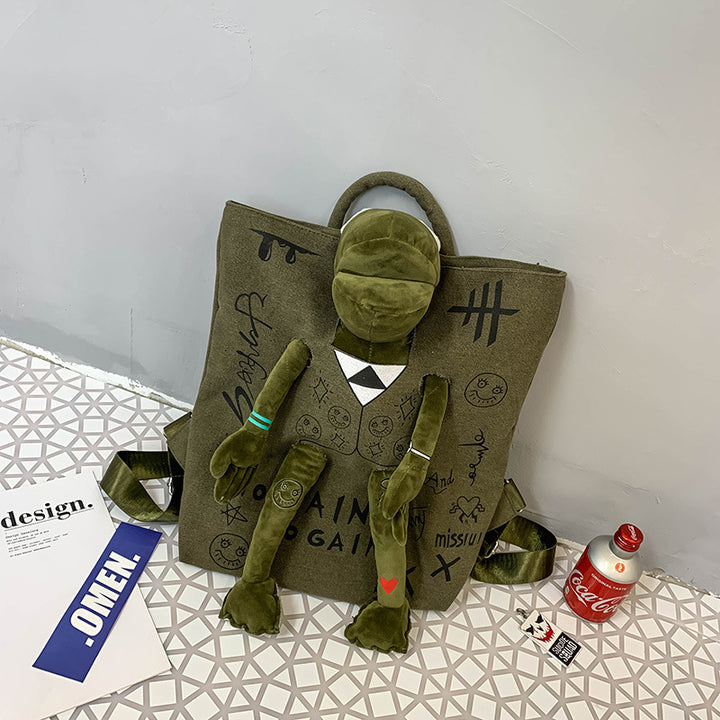 Plush Character Backpack