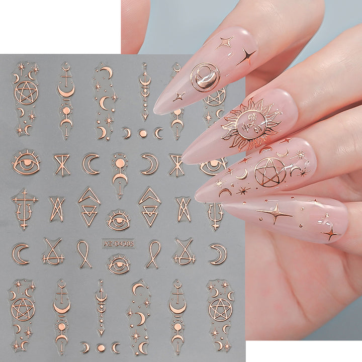 Nail Art Decorative Foil Stickers