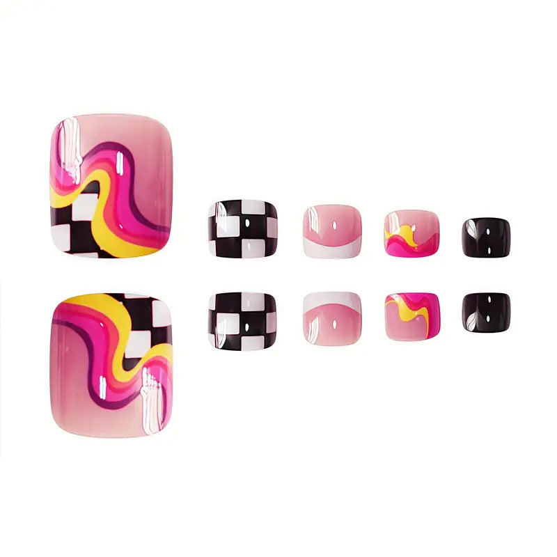 Artistic Toe Nail Wraps Kalsten