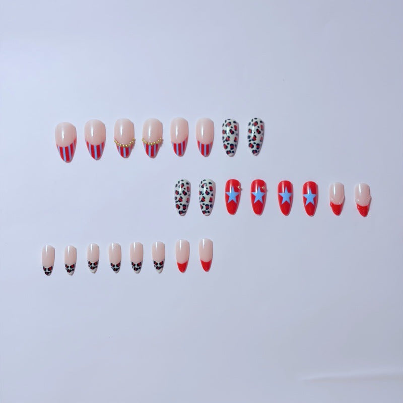 Artistic Nail Tips in Retro Style Kalsten