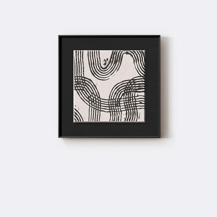 Abstract Textile Wall Art