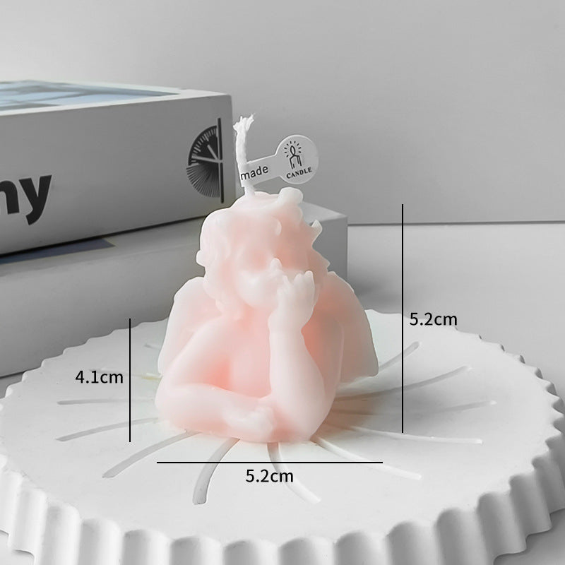 Unique Textured Sculpture Candle