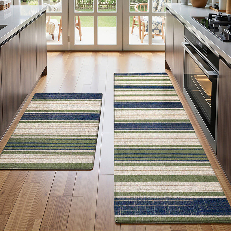 Textured Patterned Kitchen Runner Mat Kalsten