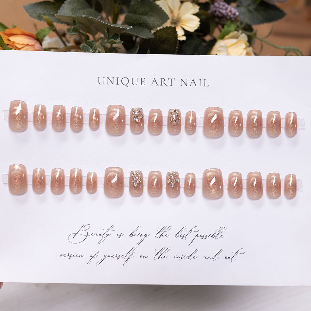Premium Decorative Press-On Nail Set
