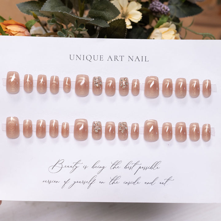 Premium Decorative Press-On Nail Set