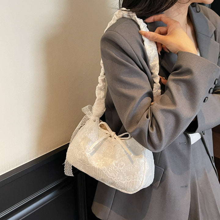 Vintage Lace Drawstring Bag Kalsten