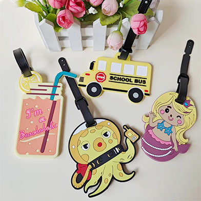 Unisex Luggage Tag in Playful Mermaid Design Kalsten