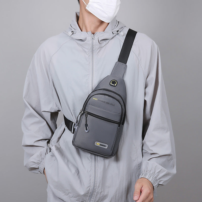 Vintage-Inspired Sling Backpack