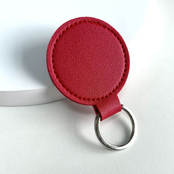 Round Leather Keyring Kalsten