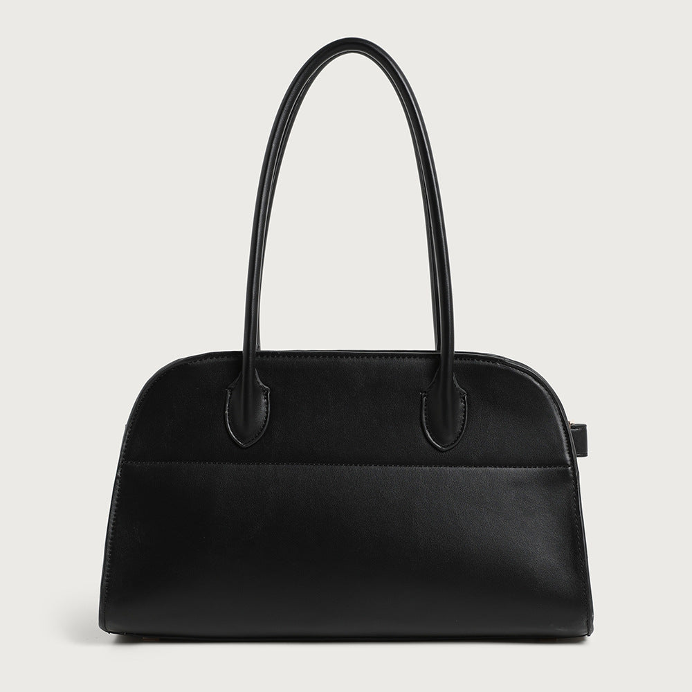 Classic Structured Handheld Tote Bag