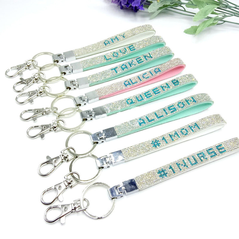 Glamorous Rhinestone Keychain Kalsten