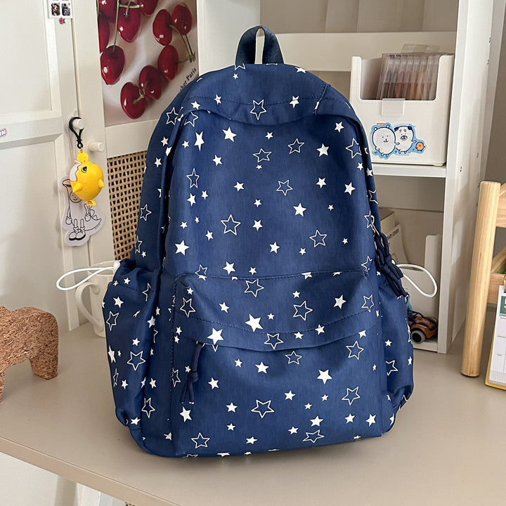 Stylish Star-Embellished Backpack Kalsten