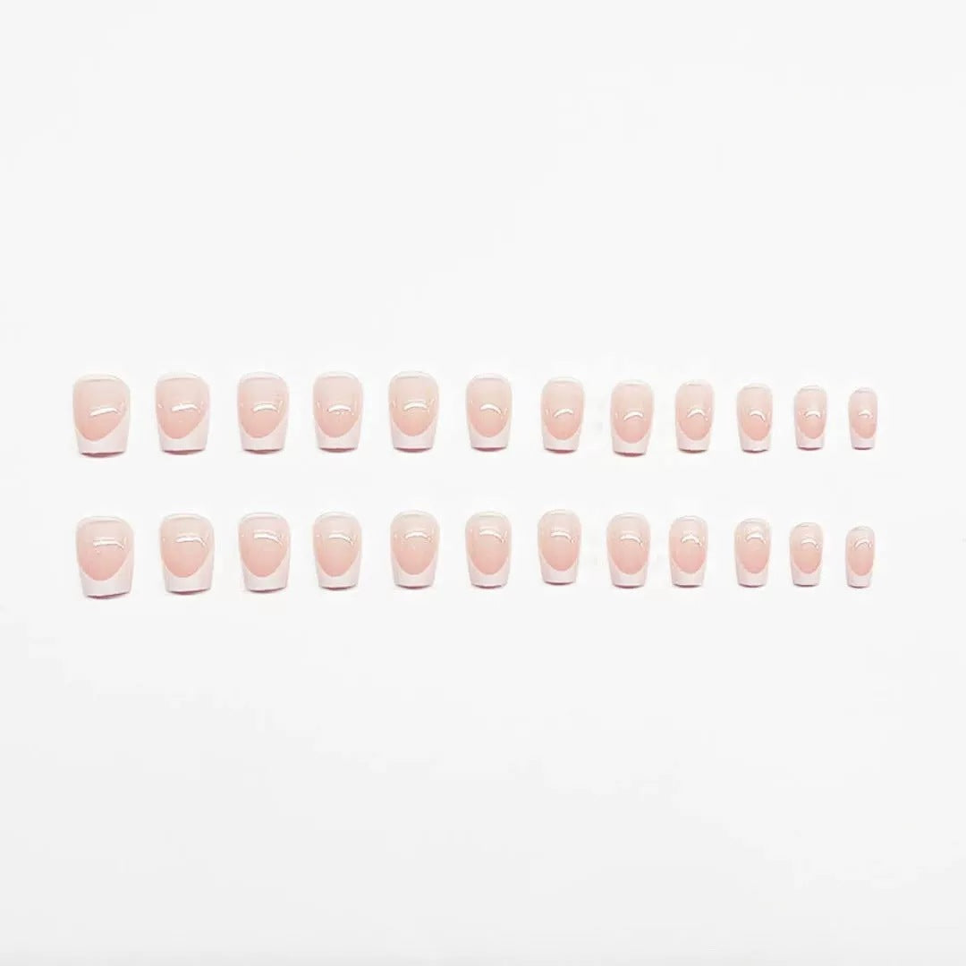 Premium French Tip Nail Set Kalsten