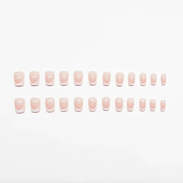 Premium French Tip Nail Set Kalsten