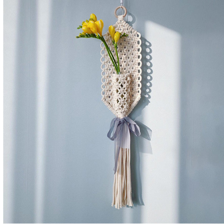 Decorative Macramé Wall Hanging Organizer Kalsten