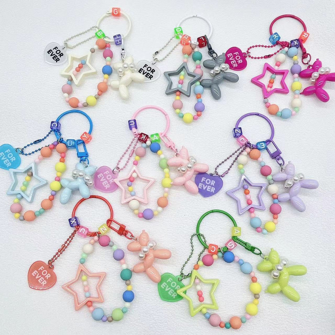 Colorful Themed Charm Keychain kalsten
