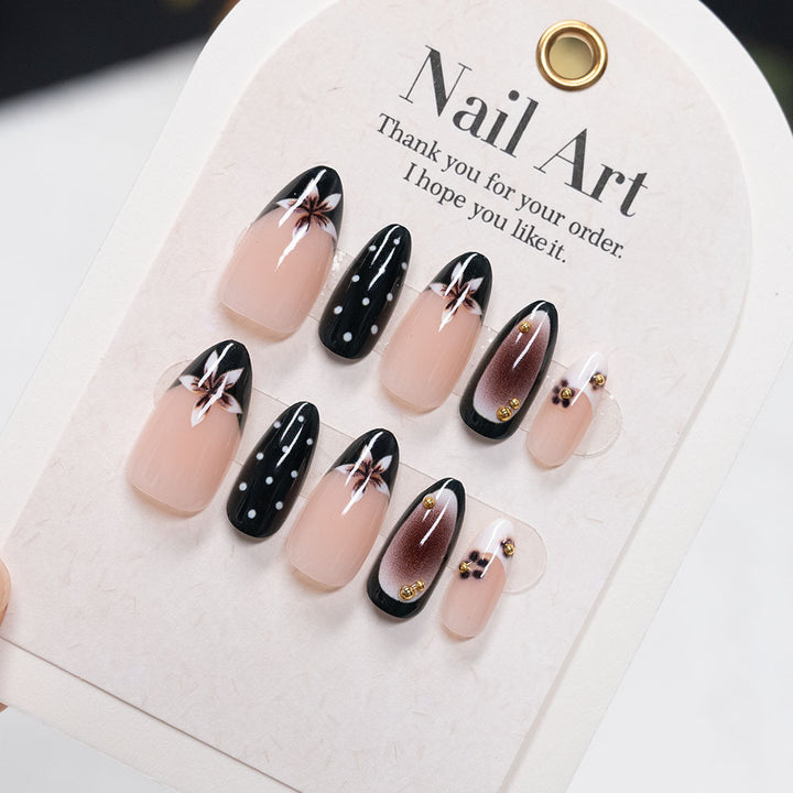 Artistic Press-On Nail Set