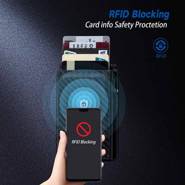 Carbon Fiber RFID-Blocking Cardholder Kalsten
