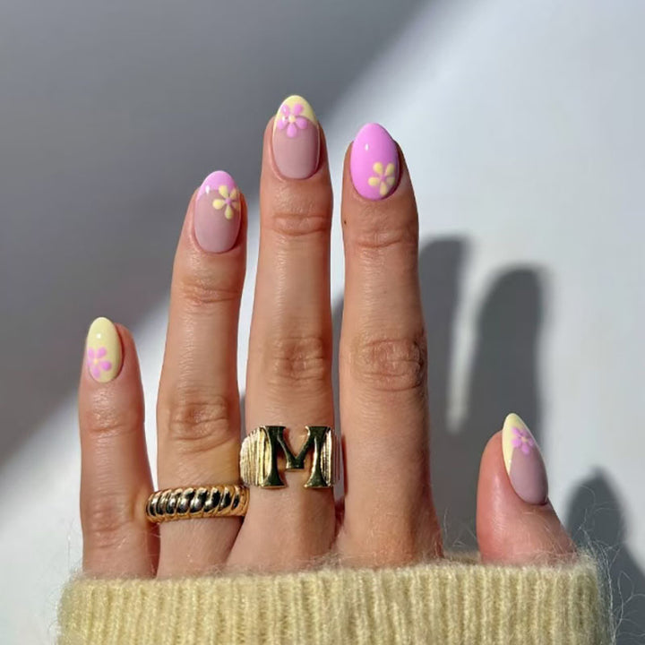 Artistic Abstract Press-On Nails