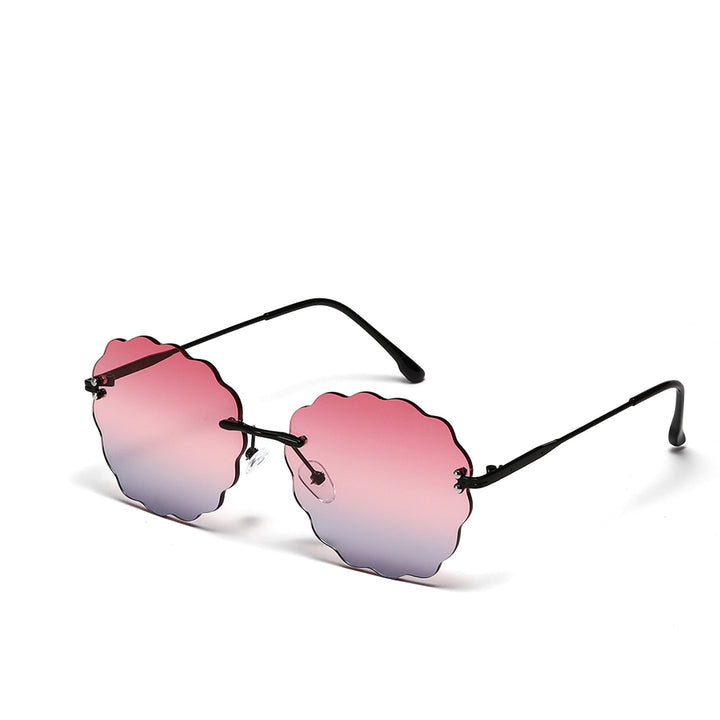 Ladies fashionable sunglasses in unique flower frame Kalsten