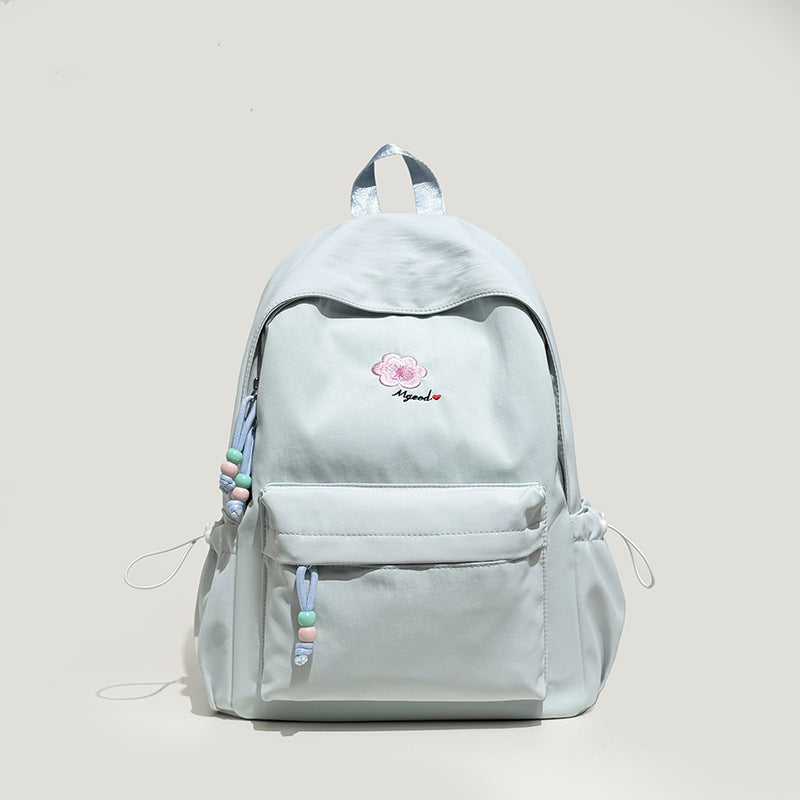 Elegant Floral Embellished Backpack Kalsten
