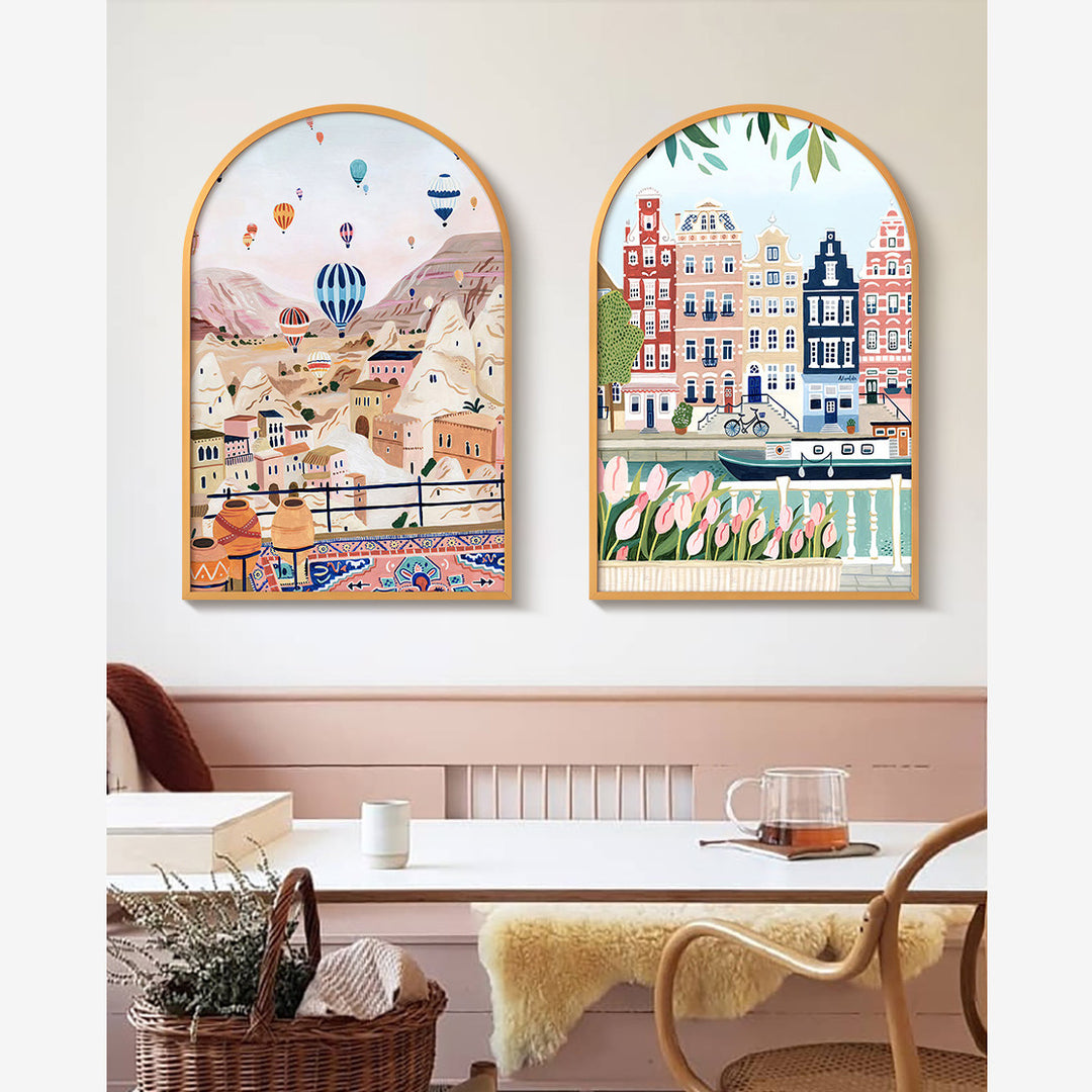 Artistic Landscape Wall Decoration