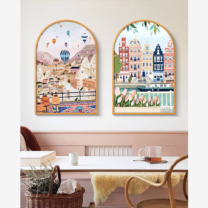 Artistic Landscape Wall Decoration