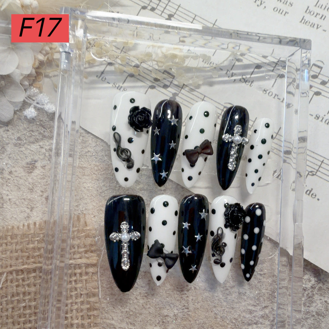 Decorative Press-On Nail Art Set 1790731572