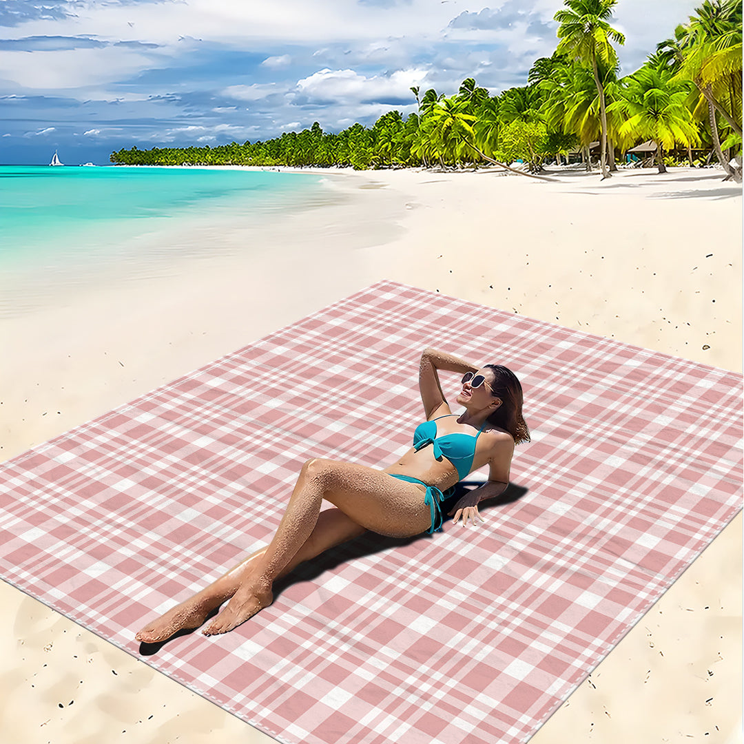 Mandala Design Beach Mat Kalsten