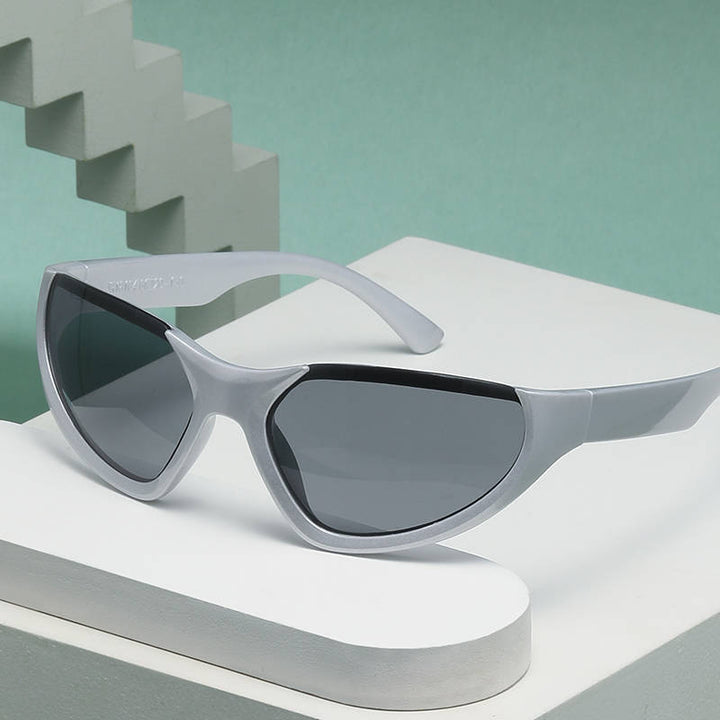 Women's sporty bicycle sunglasses with aerodynamic design Kalsten