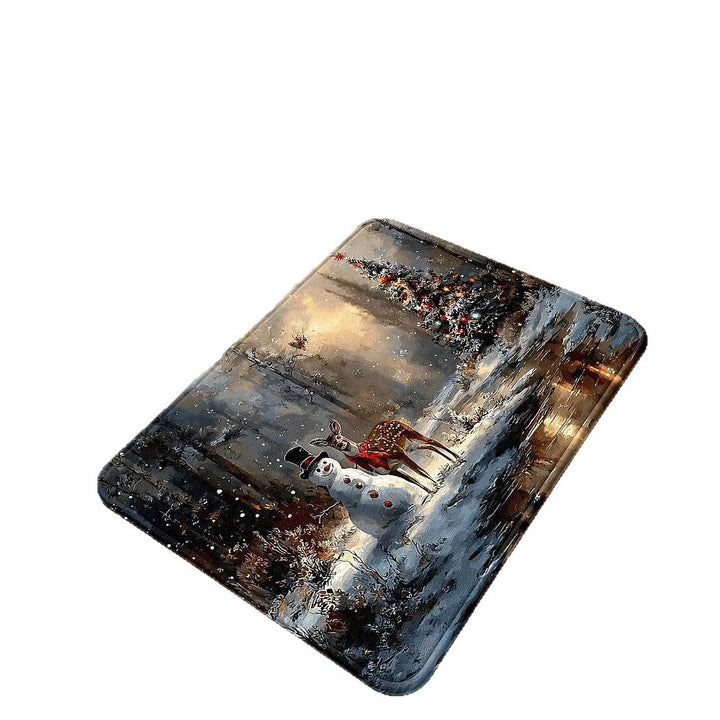 Festive Winter-Themed Bath Mat Kalsten