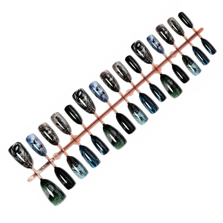 Artificial nail set with creative and imaginative designs Kalsten
