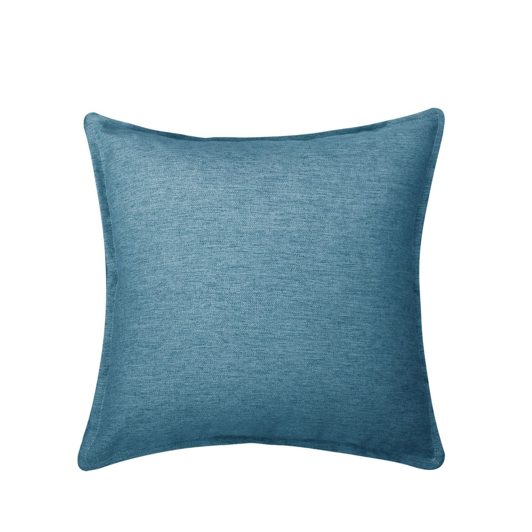 Decorative Linen Throw Pillow Cover with Piped Edge