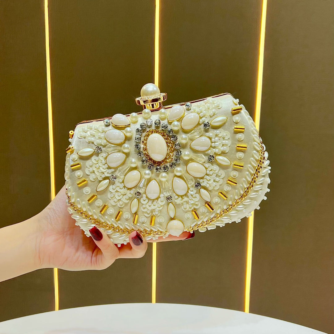 Ornate Decorative Evening Clutch