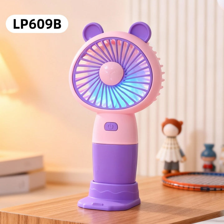 Ladies Portable Handheld Fan with Animal Design Kalsten