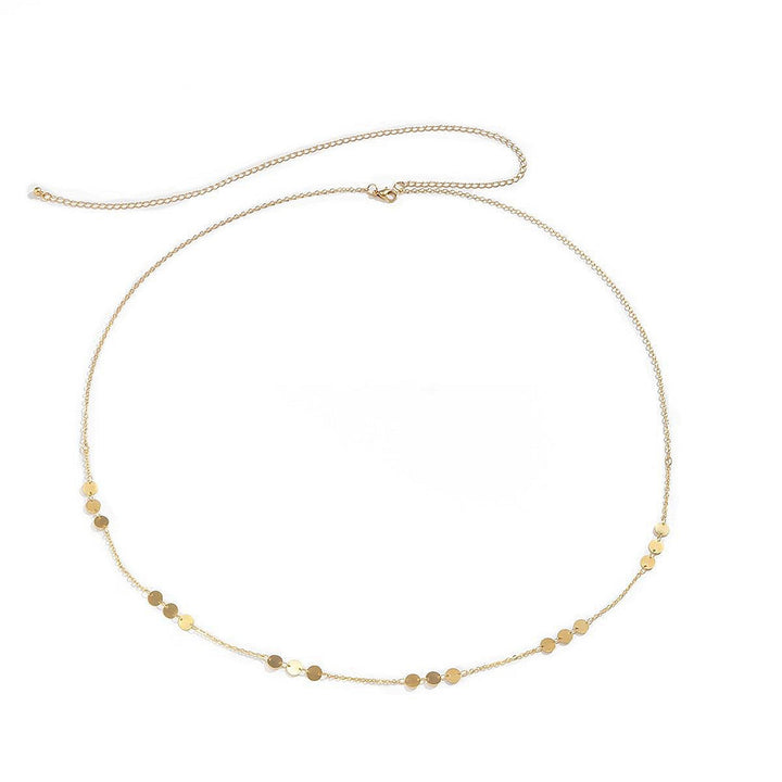 Delicate Beaded Chain Necklace Kalsten
