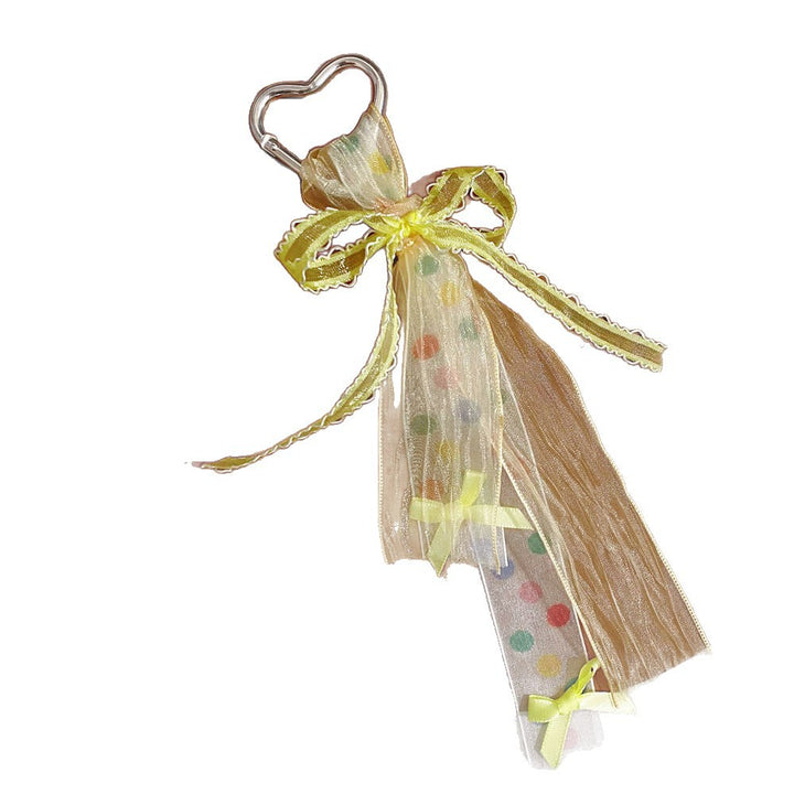Decorative Heart-Shaped Keychain kalsten