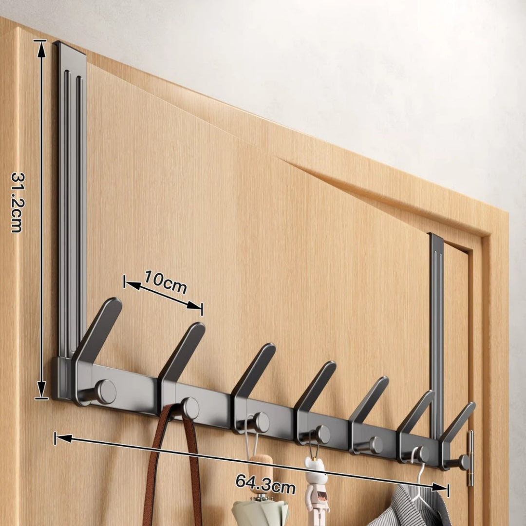 Over-Door Multi-Hook Organizer