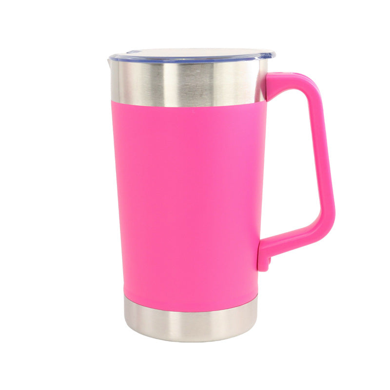Ladies thermos jug with ergonomic handle and double thermal insulation Kalsten