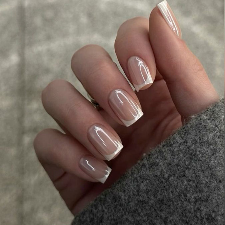 Elegant and Modern French Manicure Kalsten