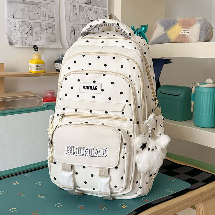Adventurous Polka Dot Backpack Kalsten
