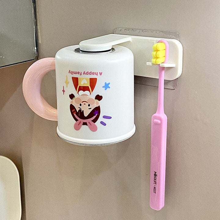 Wall cup holder with creative cartoon design Kalsten