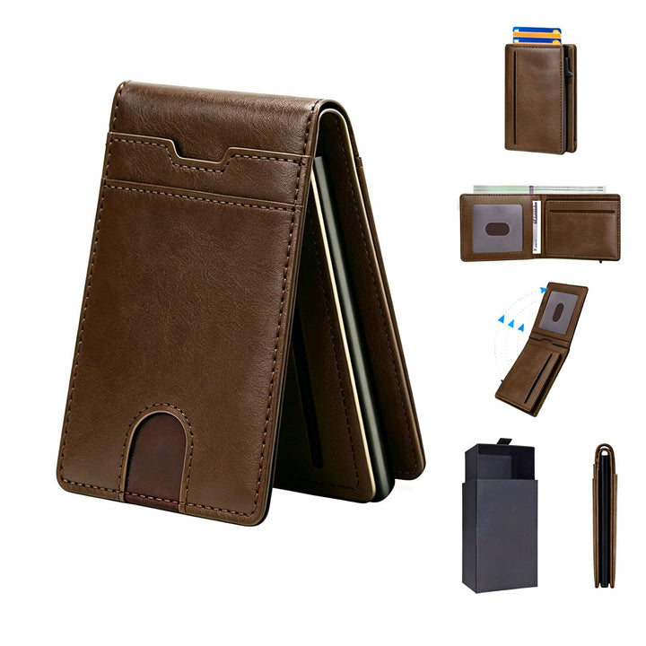 Minimalist RFID-Blocking Leather Cardholder Kalsten