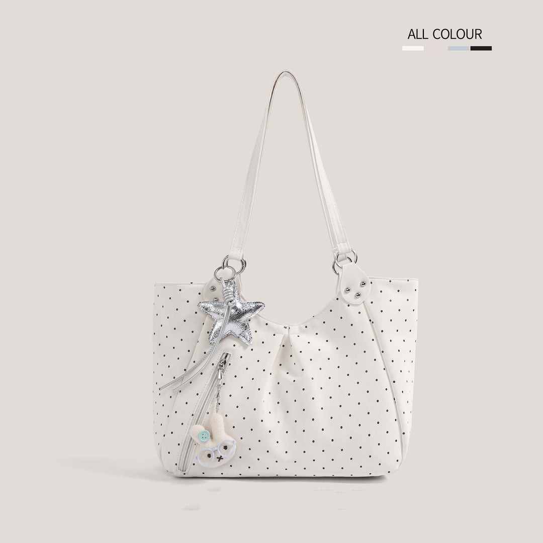 Casual Polka Dot Tote Kalsten