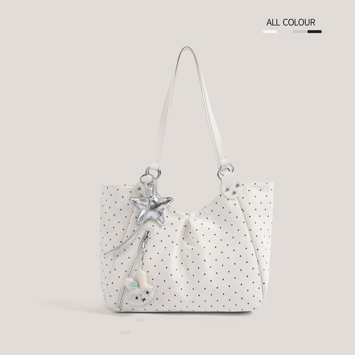 Casual Polka Dot Tote Kalsten