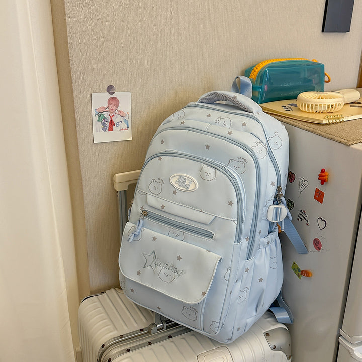 Cute Character-Printed Casual Backpack Kalsten