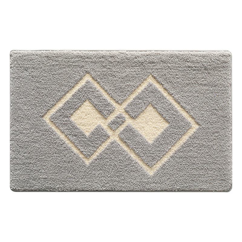 Plush Textured Bathroom Bath Mat Kalsten