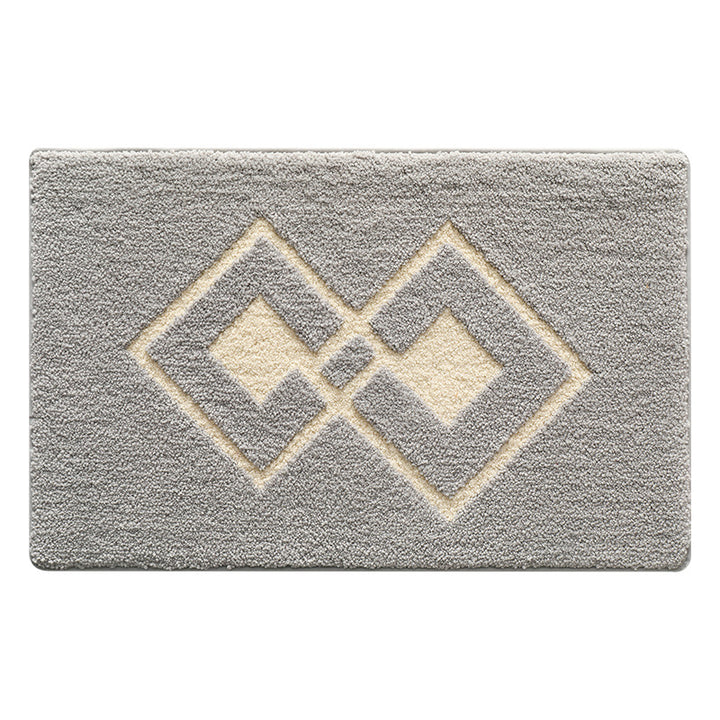 Plush Textured Bathroom Bath Mat Kalsten